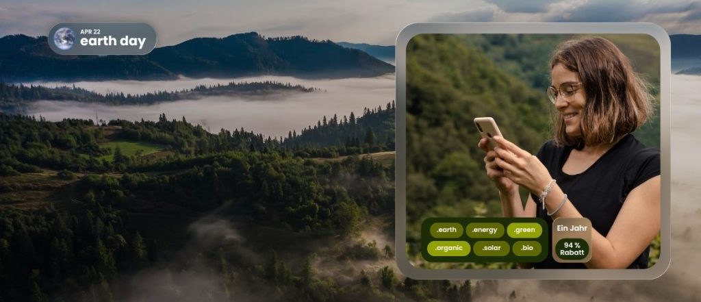 Earth Day 2026: Umweltbezogene Domains
