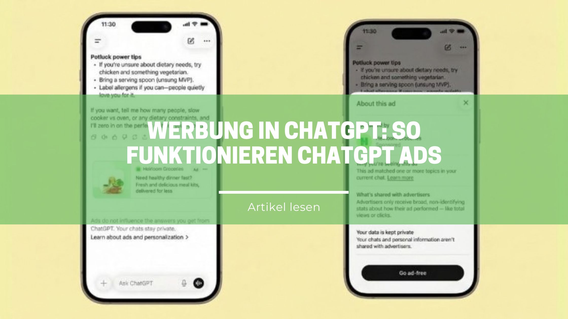 Werbung in ChatGPT: So funktionieren ChatGPT Ads